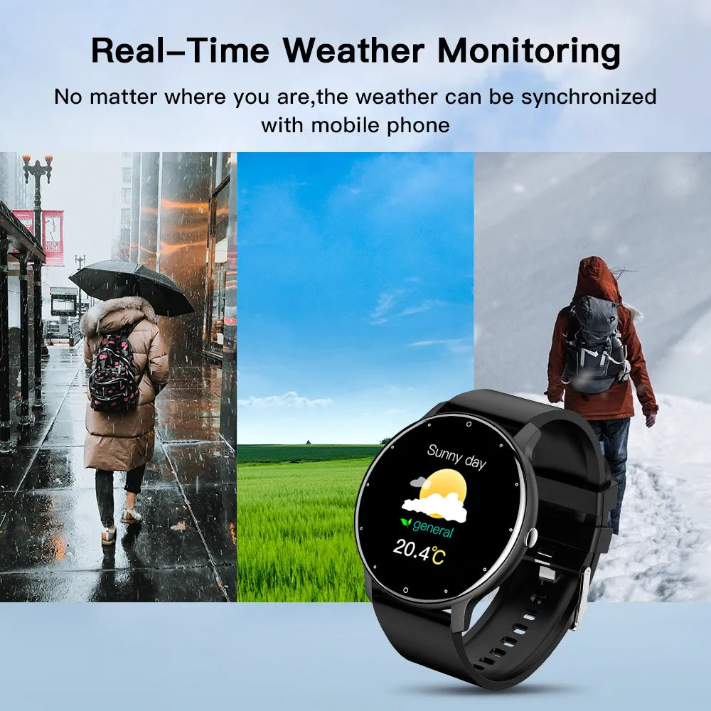 Smart Watch IP68 Waterproof Digital Fitness Tracker With Wireless Calls