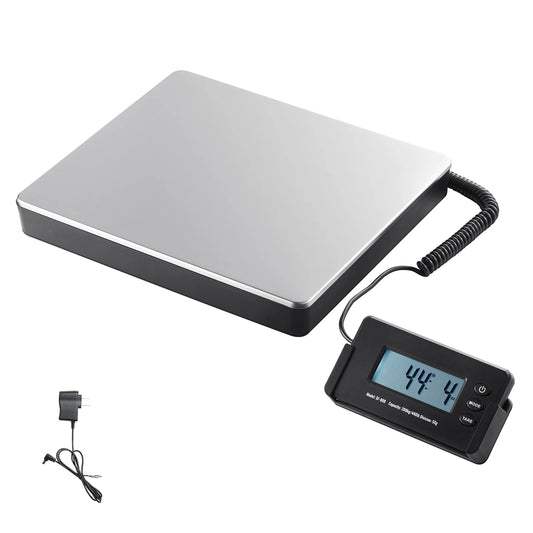 SucceBuy 440 Lb Digital Shipping Scale With Tare Function HD LCD