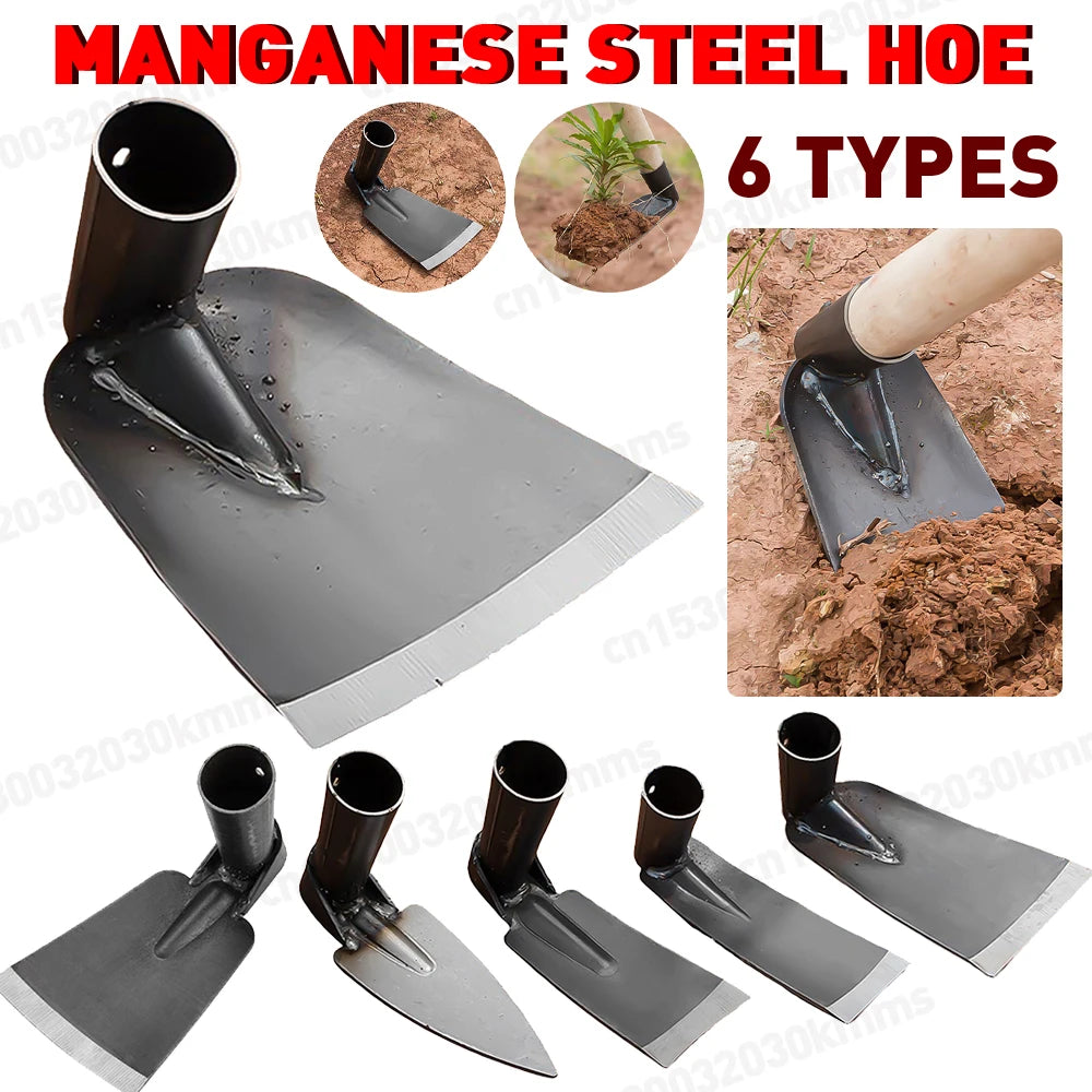 Alloet Small Garden Hoe for Digging Soil and Weeding