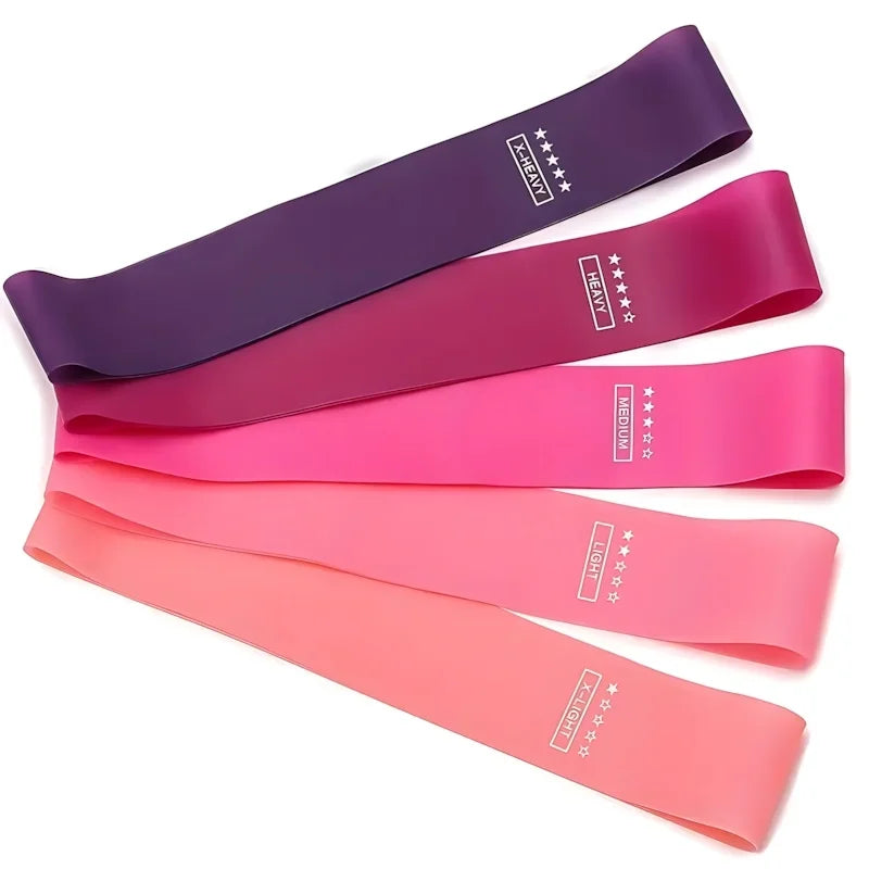 NONECN 5 Piece Resistance Bands Set For Strength Training