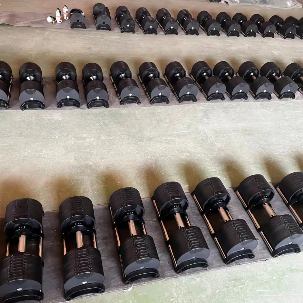 Adjustable Dumbbells For Home Fitness With 100lb Max