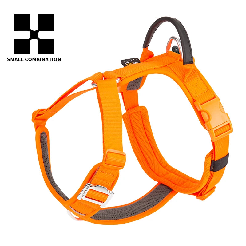 Small Combination Reflective No Pull Adjustable Dog Harness Vest
