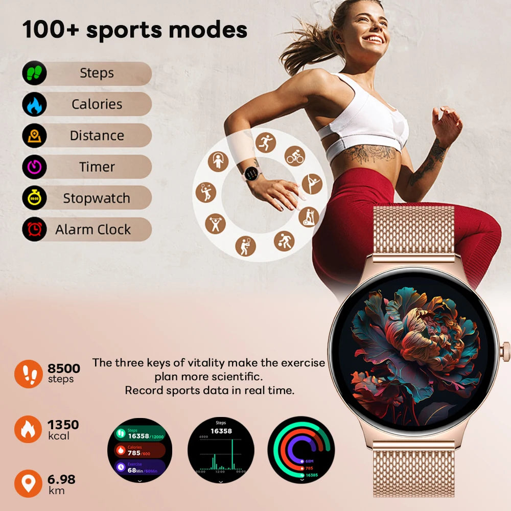 Huawei Ultra Slim AMOLED Smartwatch for Women Heart Rate Bluetooth