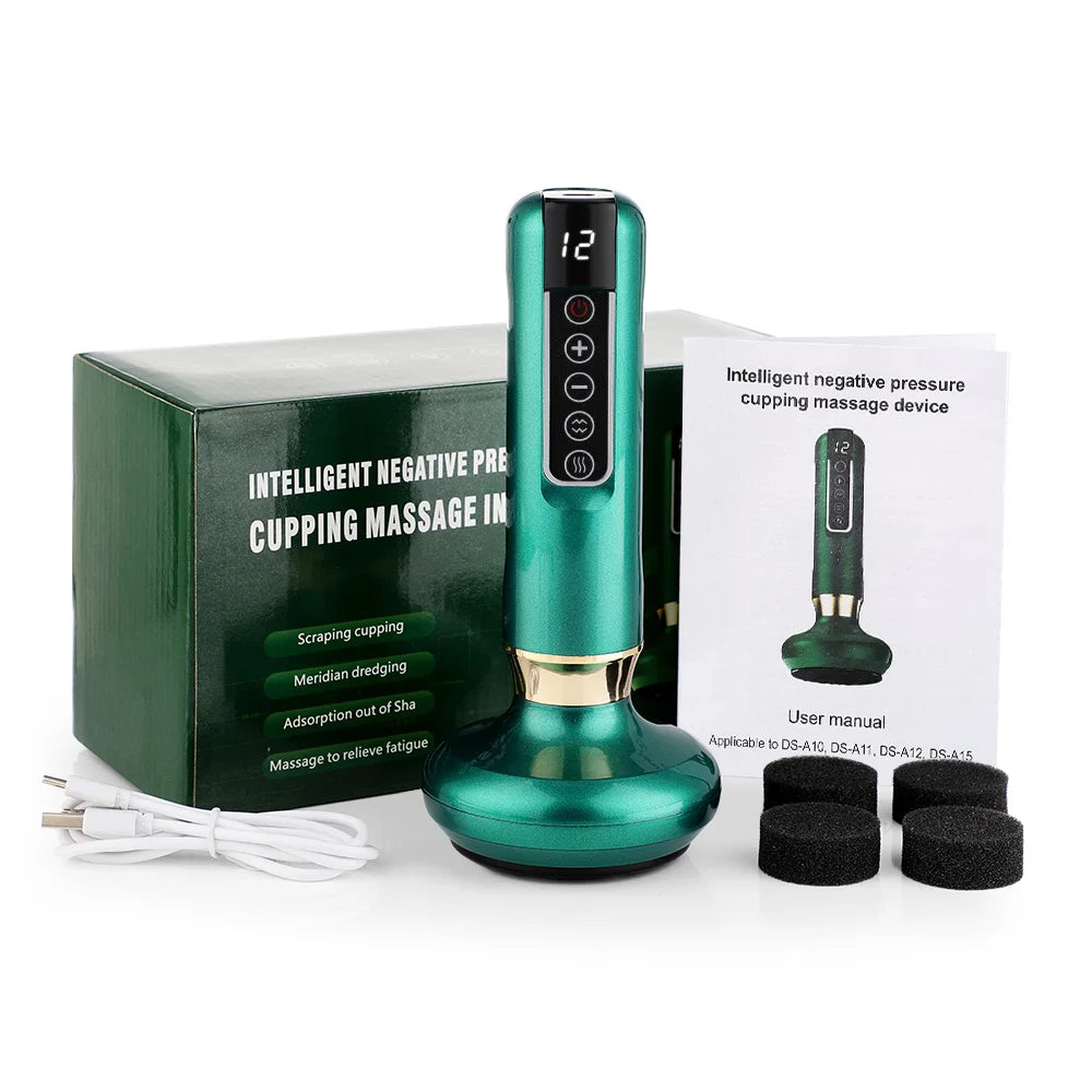 PASTSKY 12 Level Electric Cupping Device USB Rechargeable