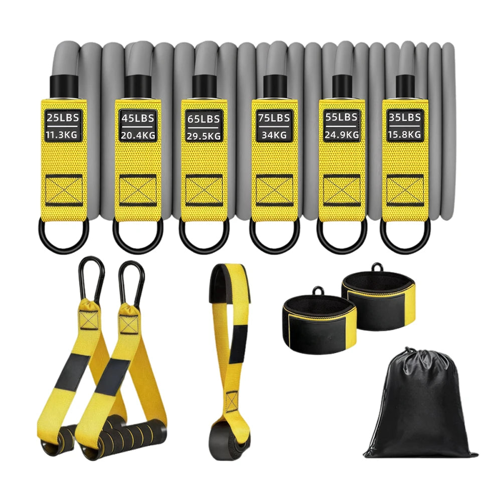 Shunmaii Resistance Bands Set With Handles For Home Fitness
