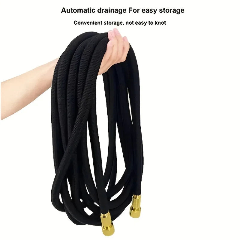 Expandable Magic Hose High Pressure Car Wash Garden Hose With Spray Gun Set
