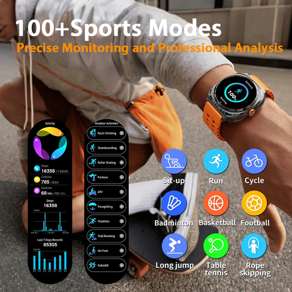BOALZETD 2-In-1 TWS Bluetooth Earphones And Smartwatch IP68
