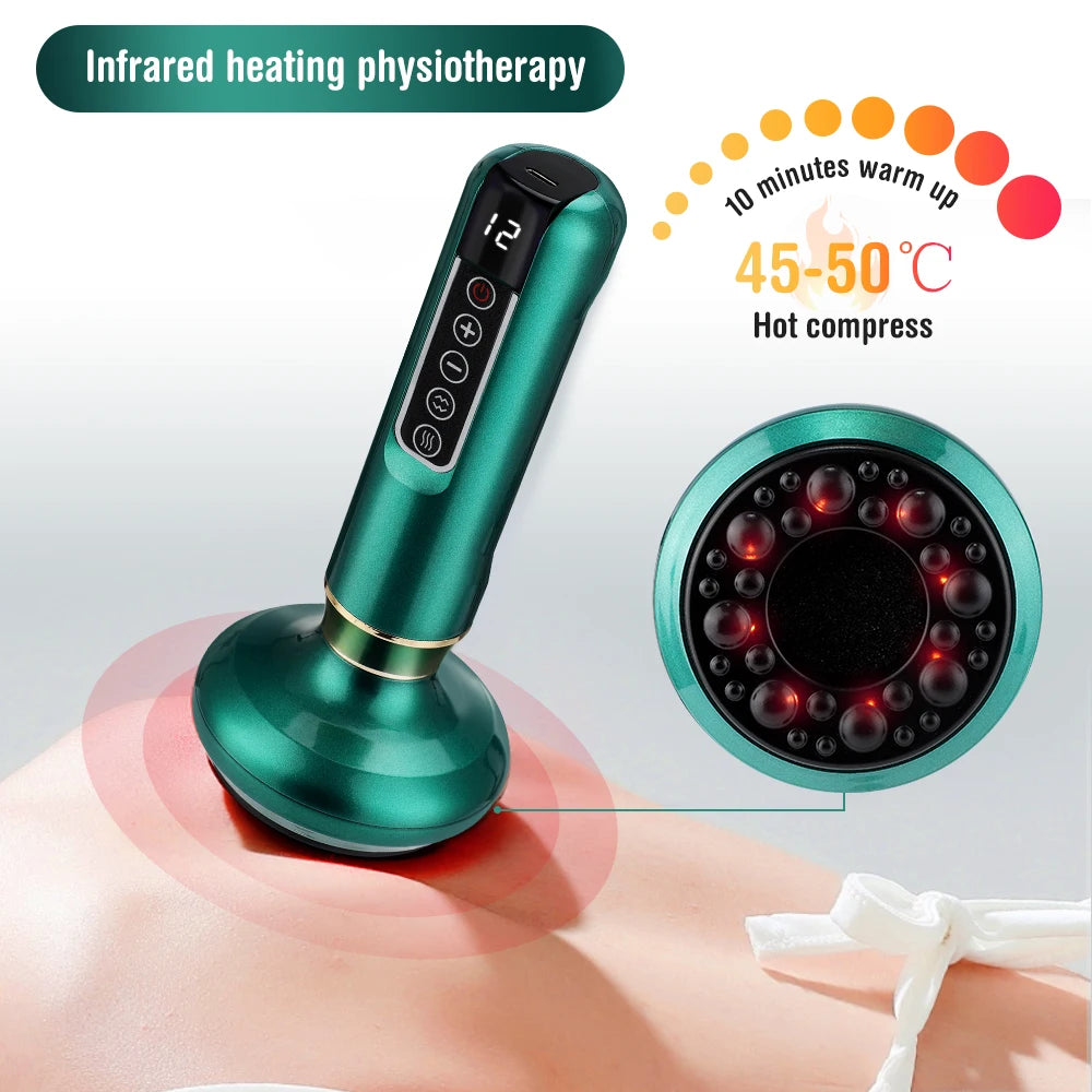 PASTSKY 12 Level Electric Cupping Device USB Rechargeable