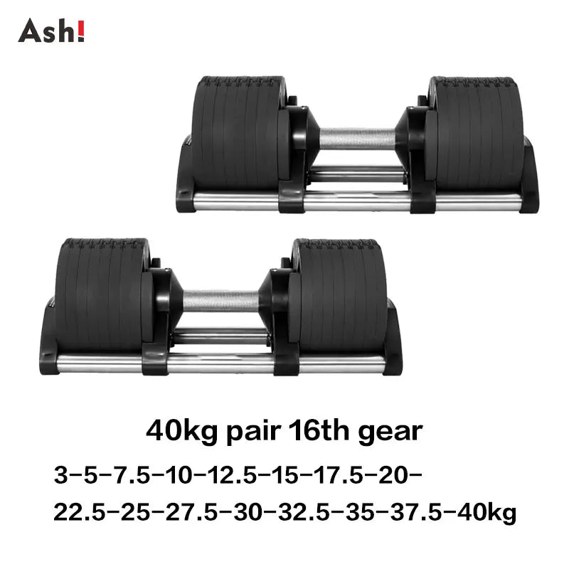 Adjustable Dumbbells For Home Fitness With 100lb Max