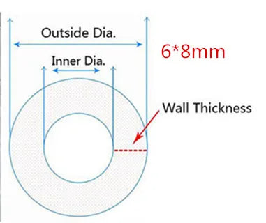 Food Grade Transparent Silicone Tubing for Aquarium and Hoses