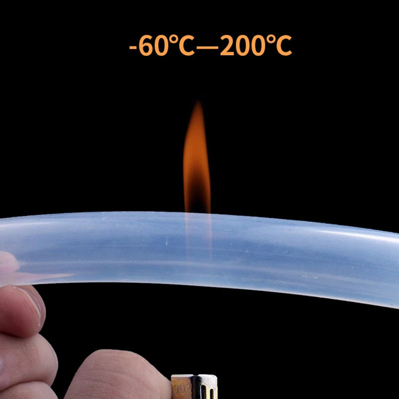 Food Grade Transparent Silicone Tubing for Aquarium and Hoses