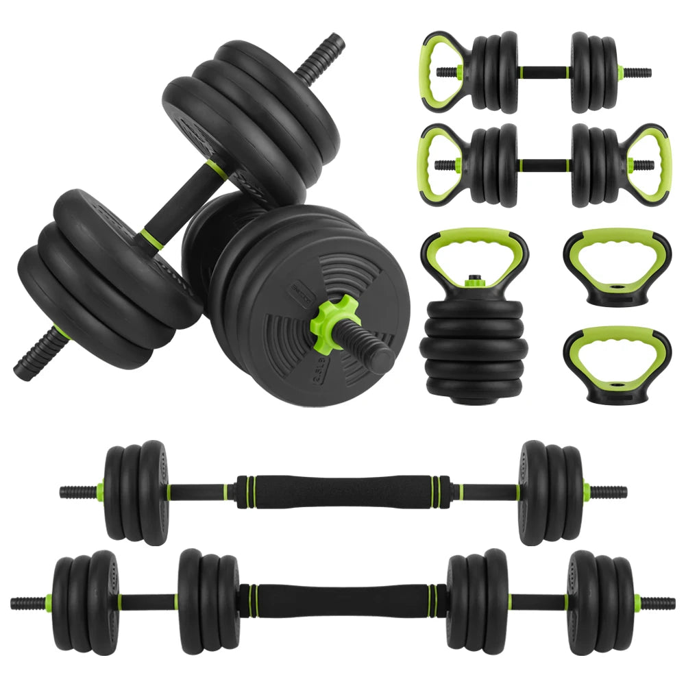 TWISTER.CK Adjustable Dumbbells 4 In 1 Weight Set Home Gym